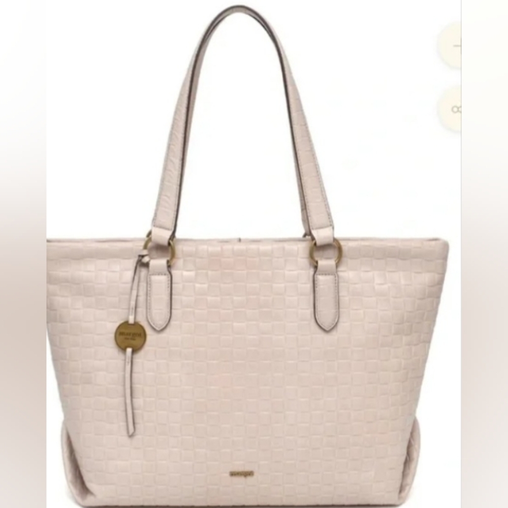 Margot New York Sienna Leather Tote Bag